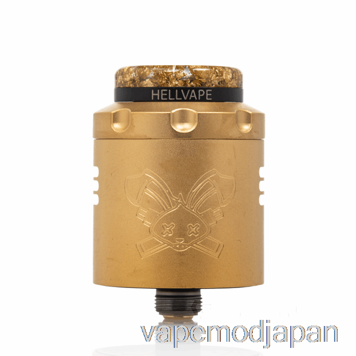 VAPE JAPAN Hellvape Dead Rabbit V3 24mm RDA [6thアニ] ゴールドブラック